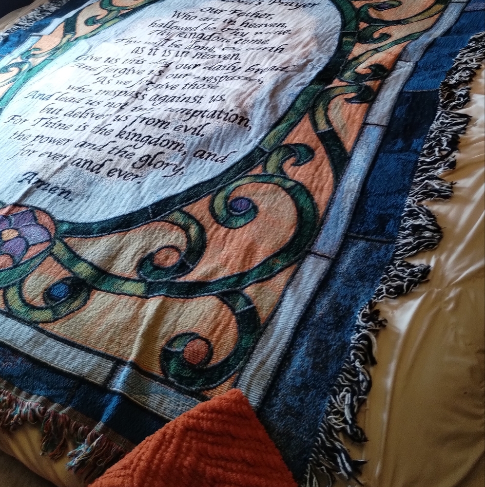 The Lord's Prayer Throw (50x60) - Picture 4 of 5